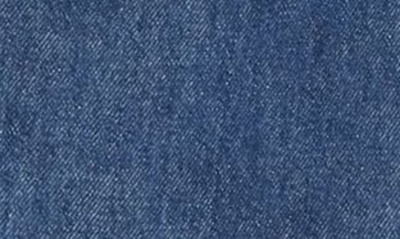 Shop Advisory Board Crystals Unisex Abcd. Denim Shorts In Dark Blue Stonewash