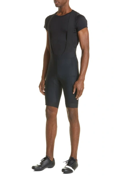 Shop Rapha Core Cargo Bib Bike Shorts In Basic Black / Basic White