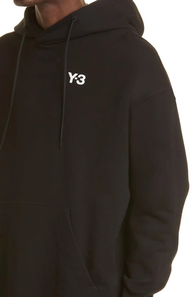 Shop Y-3 Ch1 Logo Graphic Cotton Hoodie In Black