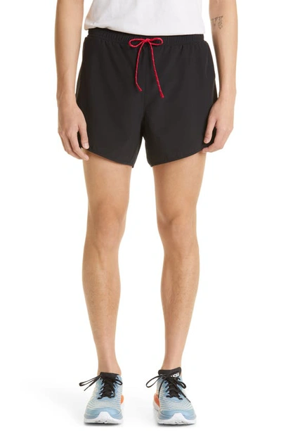 Shop District Vision Spino Performance Shorts In Black