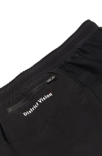 Shop District Vision Spino Performance Shorts In Black