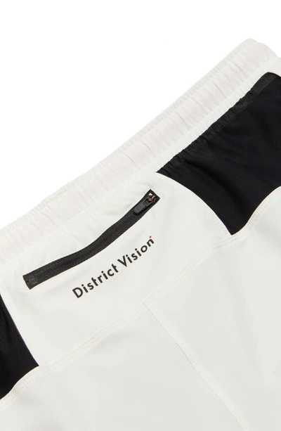Shop District Vision Spino Performance Shorts In Limestone