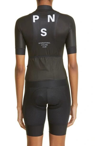 Shop Pas Normal Studios Mechanism Cycling Jersey Jacket In Black