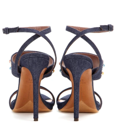 Shop Tabitha Simmons Fayelinn Stone Denim Sandals
