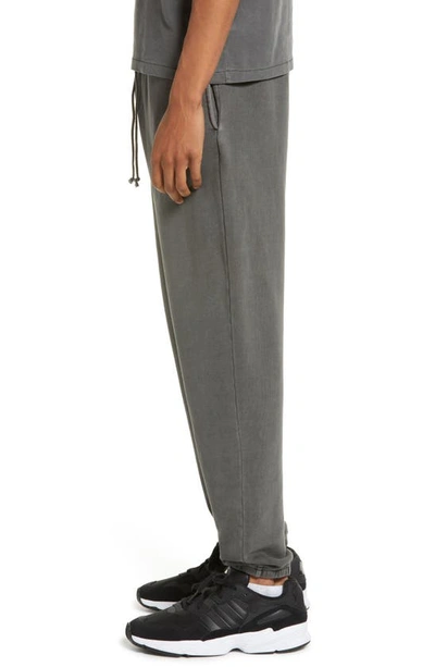 Shop Elwood Core Organic Cotton Brushed Terry Sweatpants In Grey