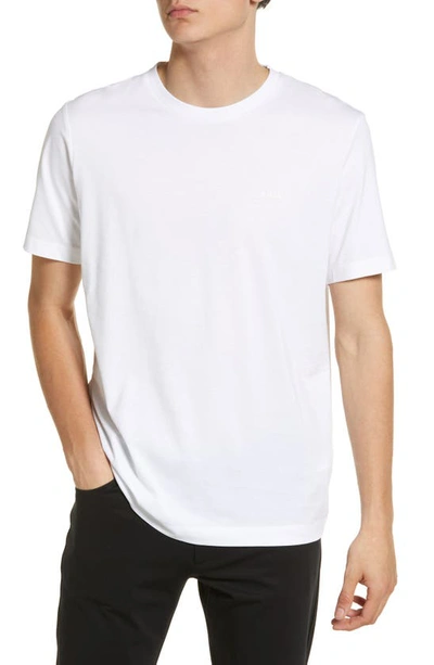 Shop Hugo Boss Thompson Solid T-shirt In White