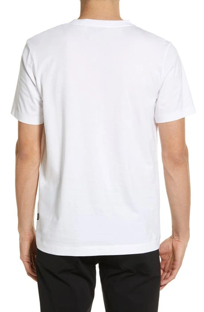 Shop Hugo Boss Thompson Solid T-shirt In White