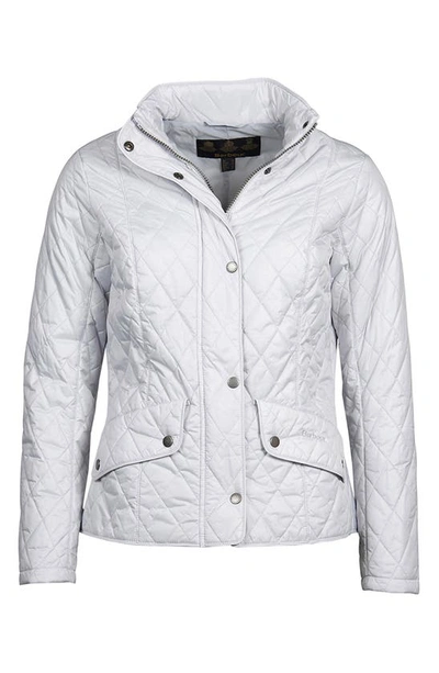 Barbour Cavalry Polarquilt Quilted Utility Coat In Ice White | ModeSens