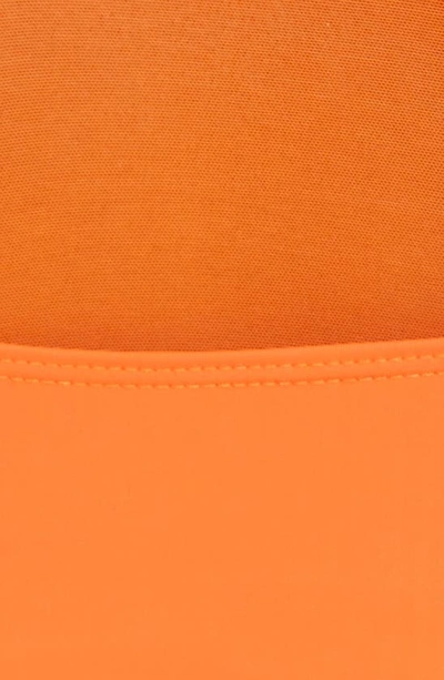 Monse Double Layered Sports Bra In Bright Orange