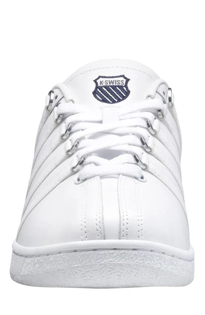 Shop K-swiss Classic Vn Sneaker In White/ White/ Navy