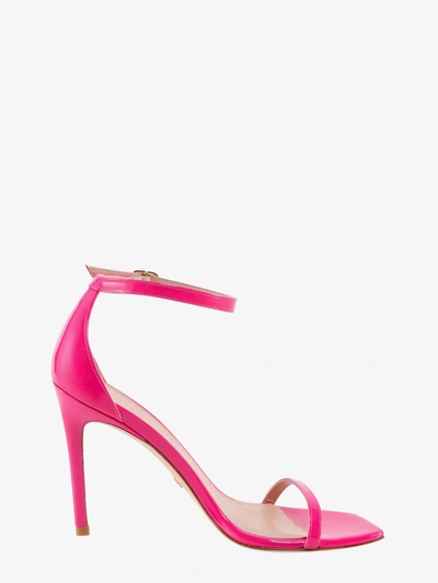 Shop Stuart Weitzman Sandals In Pink