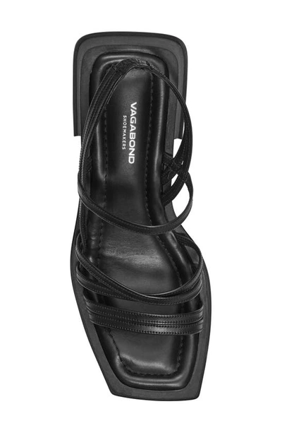 Vagabond Shoemakers Hennie Platform Sandal In Black