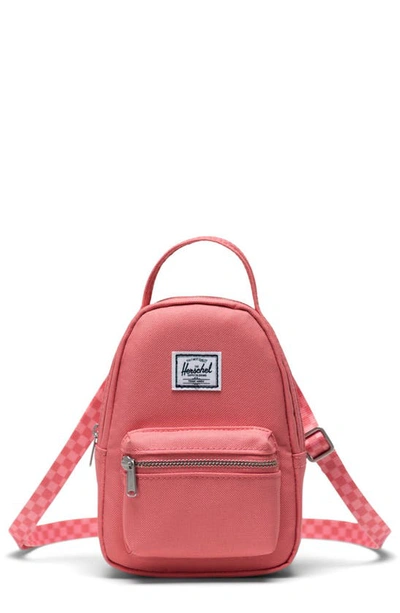 Shop Herschel Supply Co Nova Crossbody Backpack In Tea Rose