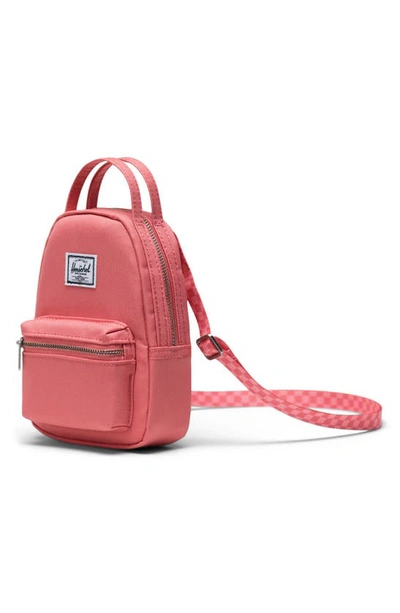 Shop Herschel Supply Co. Nova Crossbody Backpack In Tea Rose