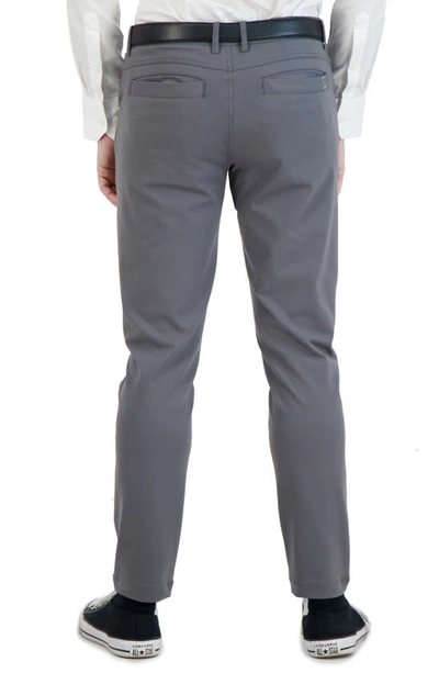 Shop Levinas Business Casual Pants In Grey