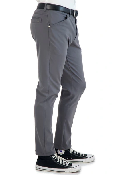 Shop Levinas Business Casual Pants In Grey