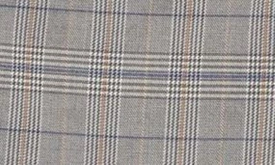 Belle & Bloom Too Cool For Work Plaid Blazer In Charcoal