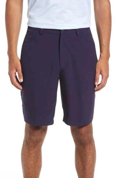 Shop Black Clover Jp2 Golf Shorts In Midnight Navy