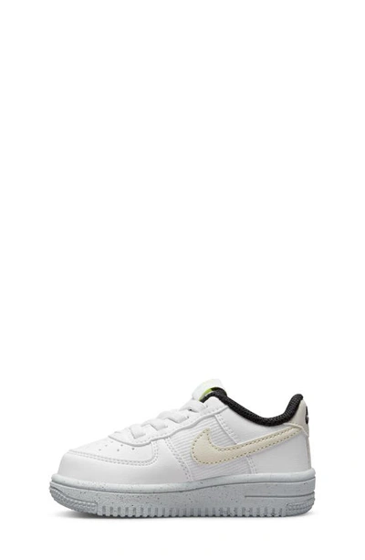 Shop Nike Air Force 1 Sneaker In White/ Volt/ Black/ Light Bone