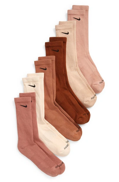 Shop Nike Dry 6-pack Everyday Plus Cushion Crew Training Socks In Multi-color 904