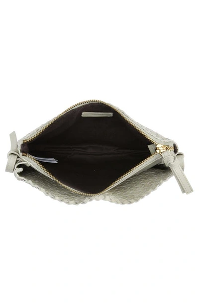 MADEWELL THE KNOTTED WOVEN LEATHER CROSSBODY BAG 