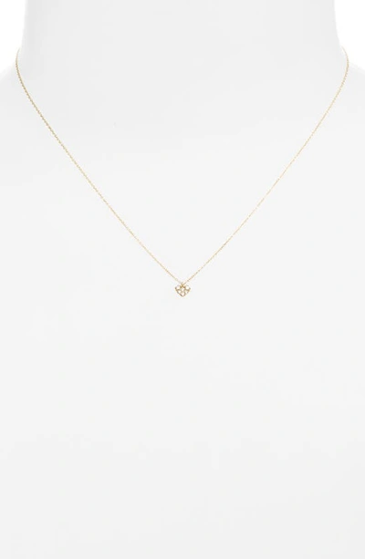 Shop Bony Levy Simple Obsession Pavé Diamond Heart Pendant Necklace In 18k Yellow Gold
