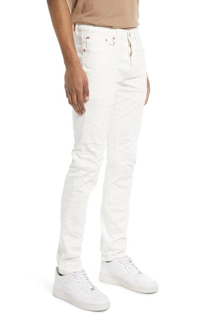 Shop Purple Brand Skinny Jeans In White Wash