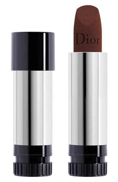 Shop Dior Rouge  Lipstick Refill In 400 Nude Line / Velvet