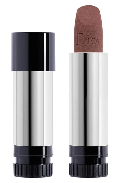 Shop Dior Rouge  Lipstick Refill In 300 Nude Style / Velvet