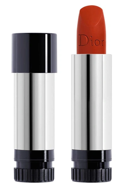 Shop Dior Rouge  Lipstick Refill In 846 Concorde / Matte