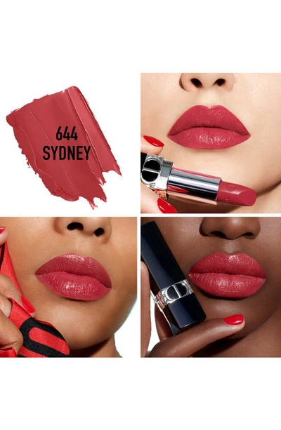 Shop Dior Rouge  Lipstick Refill In 644 Sydney / Satin