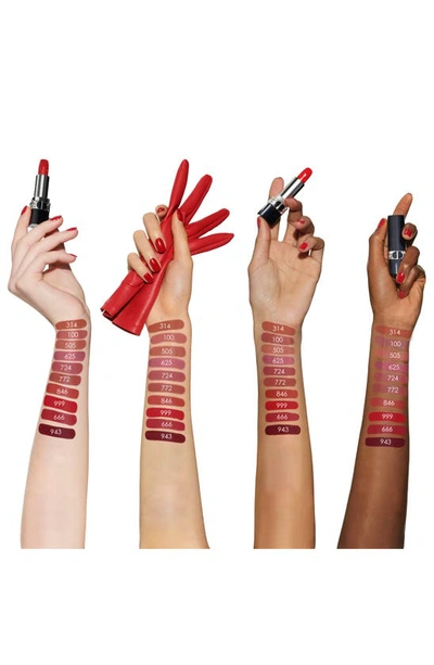 Shop Dior Rouge  Lipstick Refill In 724 Tendresse / Matte