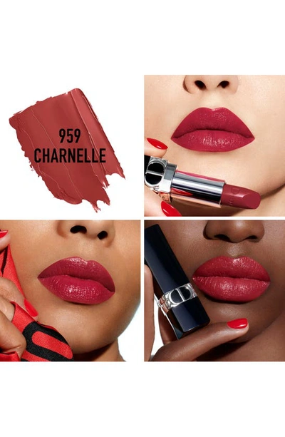 Shop Dior Rouge  Lipstick Refill In 959 Charnelle / Satin