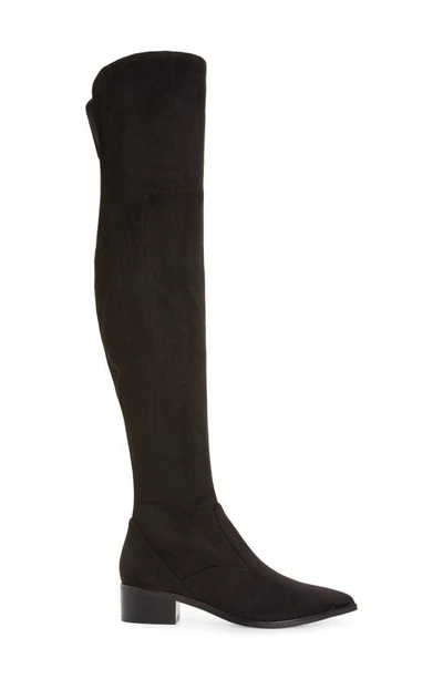 Marc Fisher Ltd Yakira Over The Knee Boot In Black Fabric ModeSens