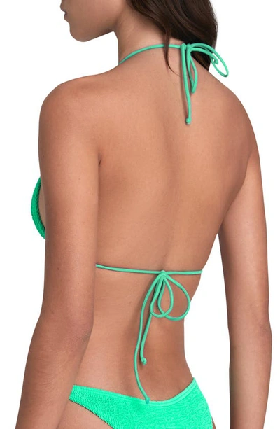 Shop Bound By Bond-eye The Sofie Triangle Bikini Top In Jade Eco