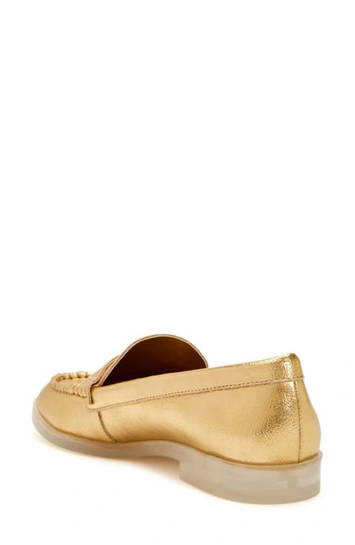 Shop Katy Perry The Geli Loafer In New Gold