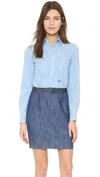 DSQUARED2 Long Sleeve Denim Dress