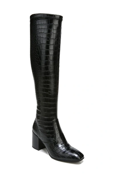 Shop Franco Sarto Talfer Tall Boot In Black Croc