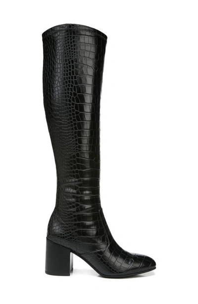 Shop Franco Sarto Talfer Tall Boot In Black Croc