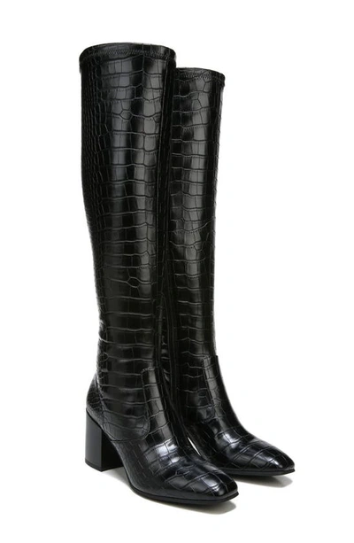 Shop Franco Sarto Talfer Tall Boot In Black Croc