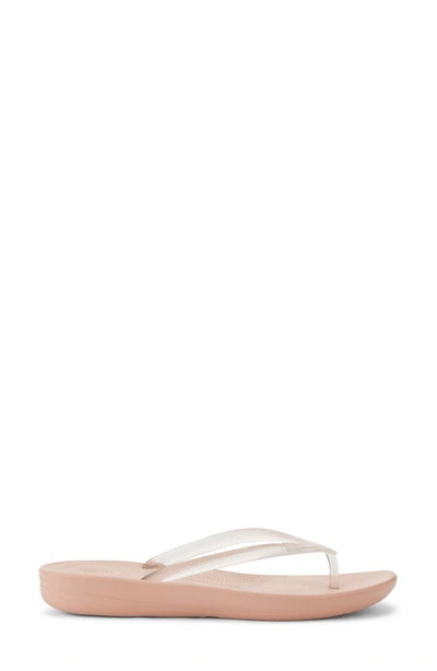 Shop Fitflop Iqushion Flip Flop In Beige