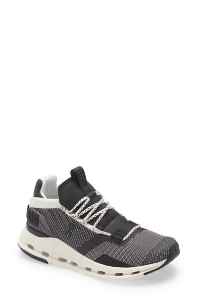 Shop On Cloudnova Sneaker In Black/ White