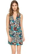 ALICE AND OLIVIA Odell Embroidered Dress