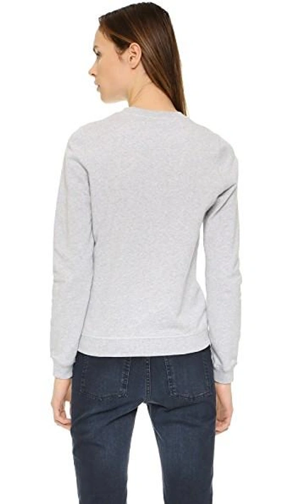 Shop Kenzo Classic Tiger Sweatshirt In Light Grey