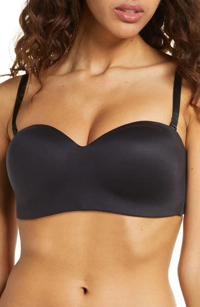 Shop Wacoal Staying Power Wire Free Convertible Strapless Bra In Black