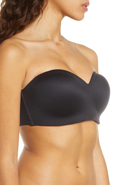 Shop Wacoal Staying Power Wire Free Convertible Strapless Bra In Black