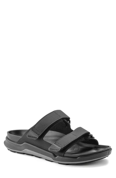 Shop Birkenstock Atacama Slide Sandal In Futura Black