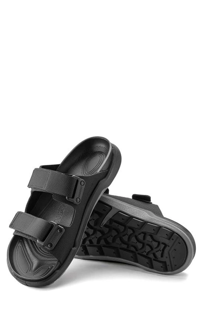 Shop Birkenstock Atacama Slide Sandal In Futura Black