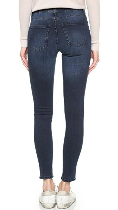 Shop Acne Studios Skin 5 Jeans In Deep