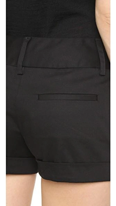 Alice And Olivia Alice + Olivia Shorts - Cady Cuff In Black
